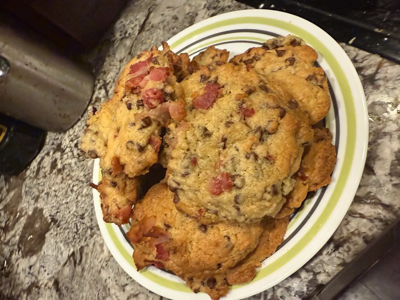 Bacon Chocolate Chip cookies